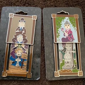 Haunted mansion pins